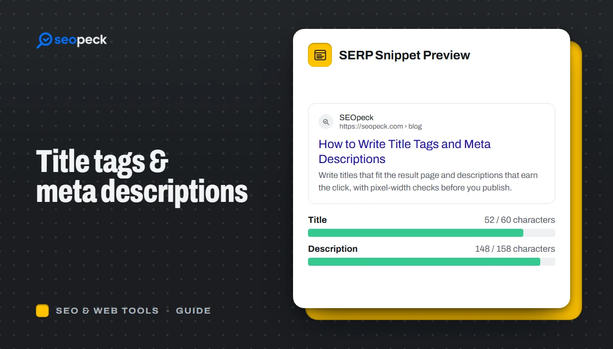 How to Write Title Tags and Meta Descriptions That Get Clicks